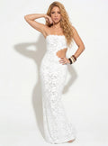 Aurélie Lace Elegance Maxi Dress