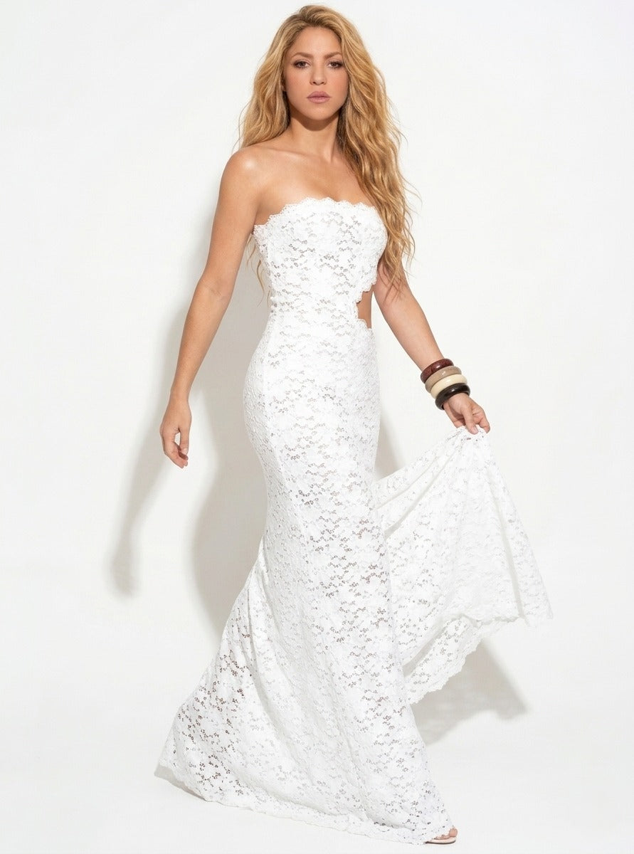 Aurélie Lace Elegance Maxi Dress